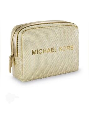 Michael Kors Gold Pouch